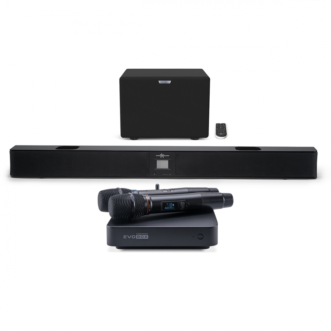 караоке-комплект EVOBOX Plus + EvoSound Bar (саундбар с караоке) в Россоши