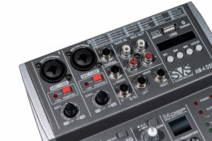 SVS Audiotechnik mixers AM-4 DSP Аналоговый микшерный пульт, 4-канала в Россоши